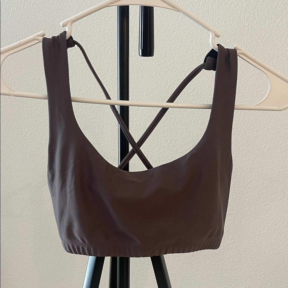 Onzie Greyish Mauve Activewear Top